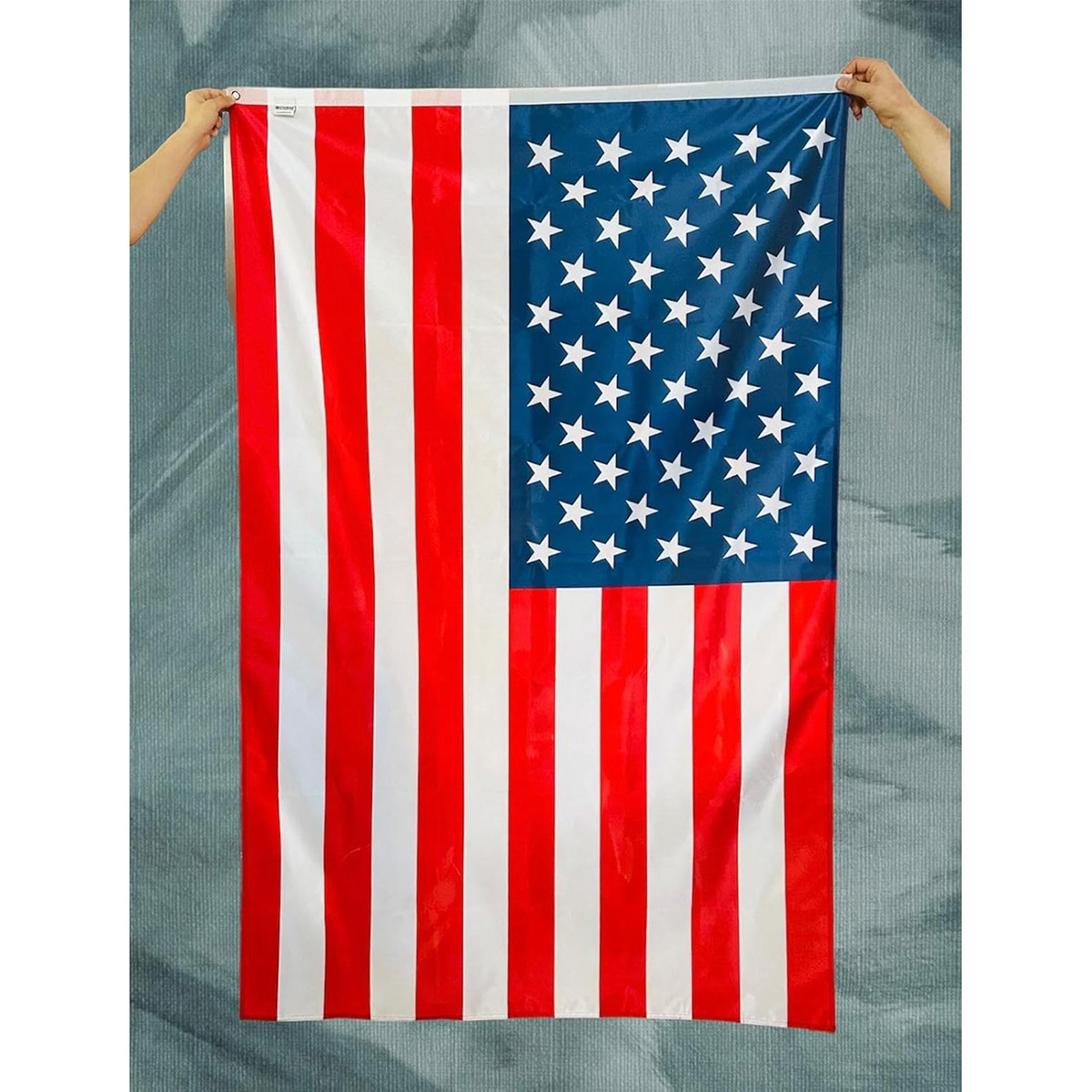 Premium 2x3 ft American Flag - Heavy Duty 110g Rashel Fabric, Superior Wave, Outdoor/Indoor Use (2x3 Foot)